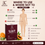 EC Skin Masters D-TAN Skin POLISH KIT| Ideal for All Skin Types | Lightens Suntan | 180g | Instant Tan Removal & Glow (65rs per use) - Image 11