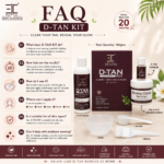 EC Skin Masters D-TAN Skin POLISH KIT| Ideal for All Skin Types | Lightens Suntan | 180g | Instant Tan Removal & Glow (65rs per use) - Image 8